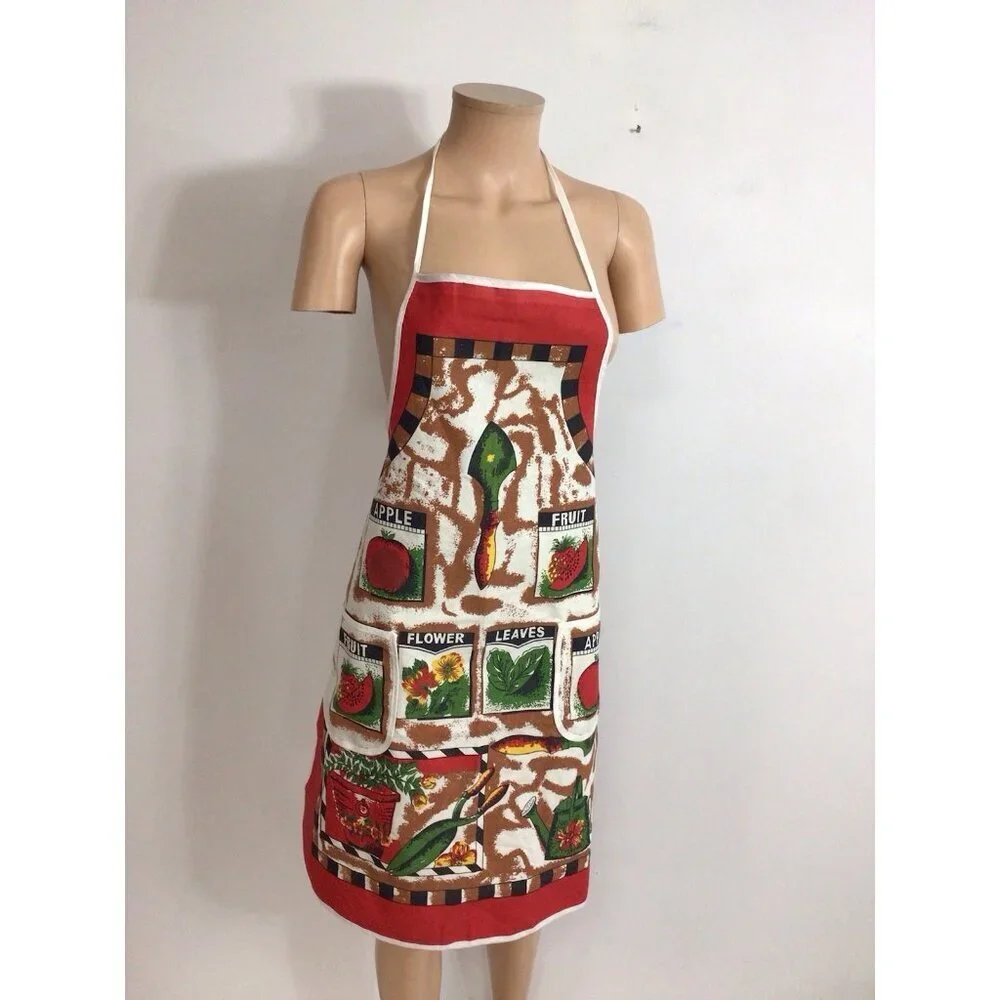 Vintage Retro Garden Apron